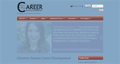 Desktop Screenshot of choctawcareers.com